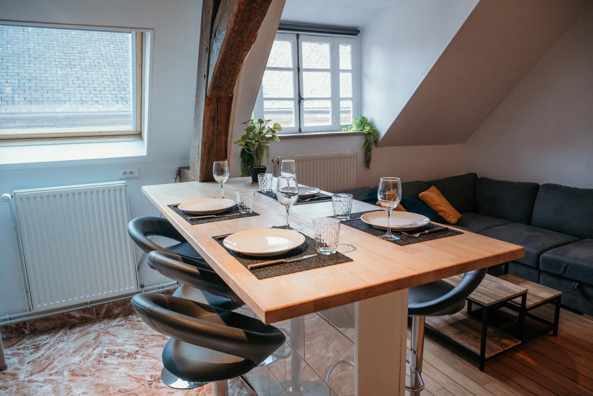 Appartement D'Aubilly Hyper Centre-Ville Charleville-Mézières エクステリア 写真